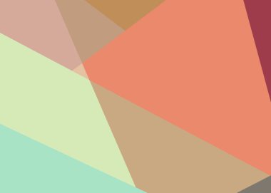 Soyut hesaplama rengi Polygones arkaplan çizimi