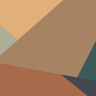 Soyut hesaplama rengi Polygones arkaplan çizimi