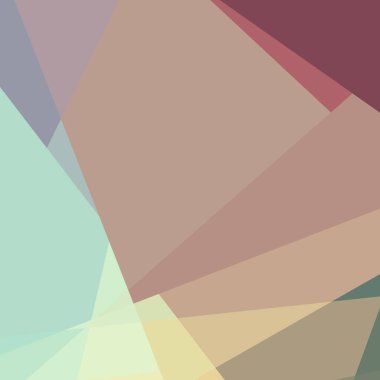 Soyut hesaplama rengi Polygones arkaplan çizimi