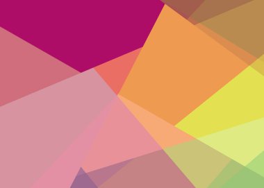 Soyut hesaplama rengi Polygones arkaplan çizimi