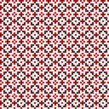 Soyut çapraz desenli üretken hesaplama sanatı çizimi