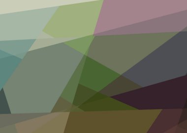 Soyut hesaplama rengi Polygones arkaplan çizimi