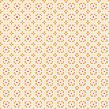 Soyut çapraz desenli üretken hesaplama sanatı çizimi