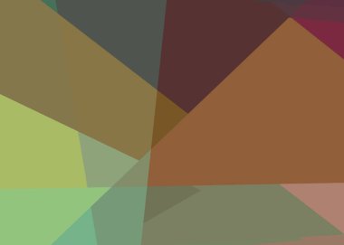 Soyut hesaplama rengi Polygones arkaplan çizimi