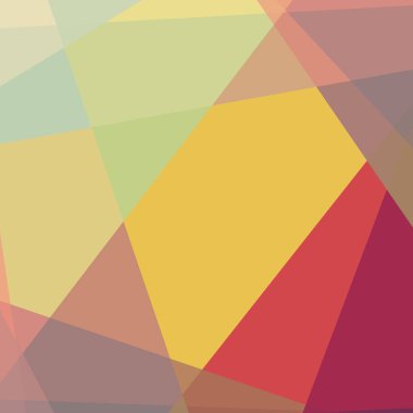 Soyut hesaplama rengi Polygones arkaplan çizimi