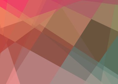 Soyut hesaplama rengi Polygones arkaplan çizimi