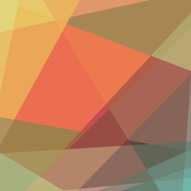 Soyut hesaplama rengi Polygones arkaplan çizimi