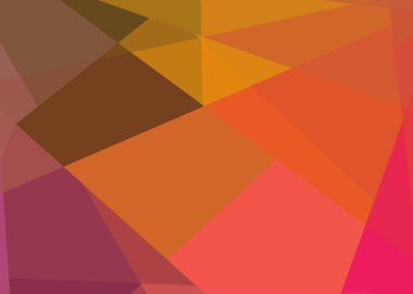 Soyut hesaplama rengi Polygones arkaplan çizimi