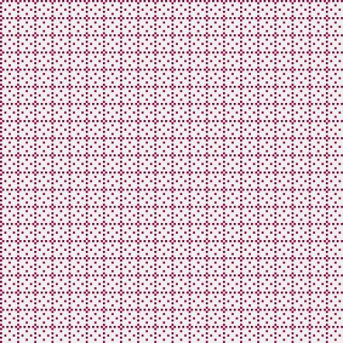 Soyut çapraz desenli üretken hesaplama sanatı çizimi