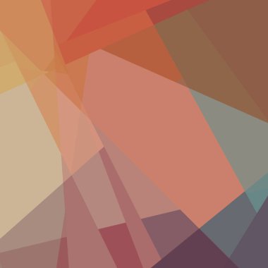 Soyut hesaplama rengi Polygones arkaplan çizimi