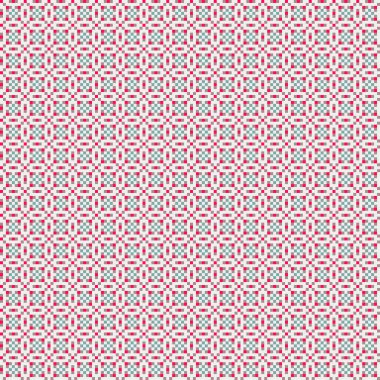 Soyut çapraz desenli üretken hesaplama sanatı çizimi