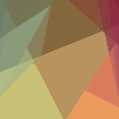 Soyut hesaplama rengi Polygones arkaplan çizimi