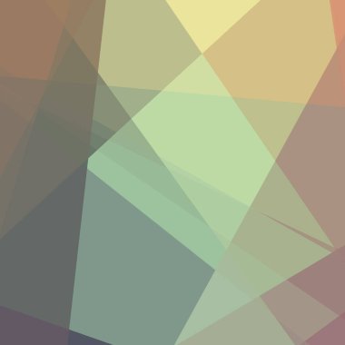 Soyut hesaplama rengi Polygones arkaplan çizimi