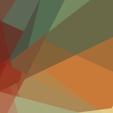 Soyut hesaplama rengi Polygones arkaplan çizimi