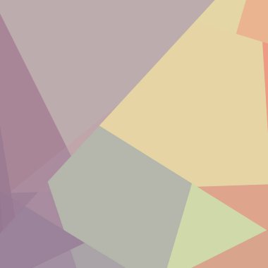 Soyut hesaplama rengi Polygones arkaplan çizimi