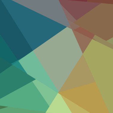 Soyut hesaplama rengi Polygones arkaplan çizimi