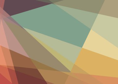 Soyut hesaplama rengi Polygones arkaplan çizimi