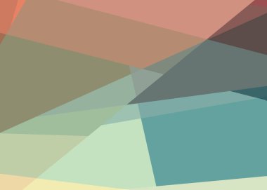 Soyut hesaplama rengi Polygones arkaplan çizimi