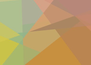 Soyut hesaplama rengi Polygones arkaplan çizimi