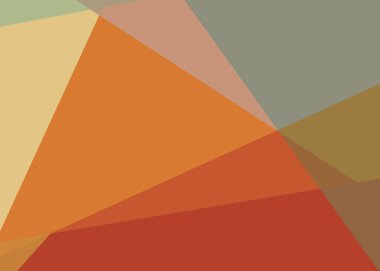 Soyut hesaplama rengi Polygones arkaplan çizimi