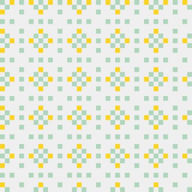 Soyut çapraz desenli üretken hesaplama sanatı çizimi