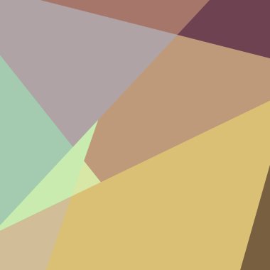 Soyut hesaplama rengi Polygones arkaplan çizimi