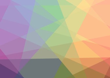 Soyut hesaplama rengi Polygones arkaplan çizimi