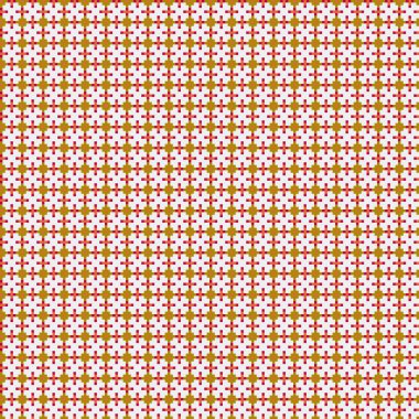 Soyut çapraz desenli üretken hesaplama sanatı çizimi