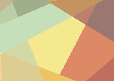 Soyut hesaplama rengi Polygones arkaplan çizimi