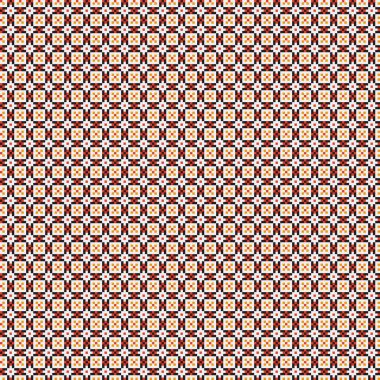 Soyut çapraz desenli üretken hesaplama sanatı çizimi