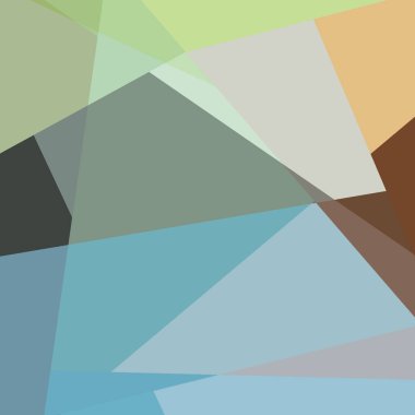 Soyut hesaplama rengi Polygones arkaplan çizimi