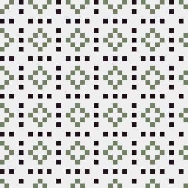 Soyut çapraz desenli üretken hesaplama sanatı çizimi