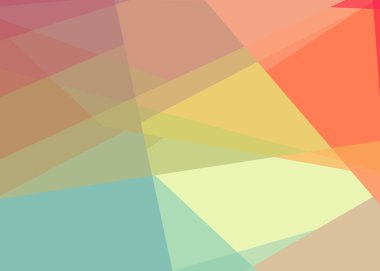 Soyut hesaplama rengi Polygones arkaplan çizimi