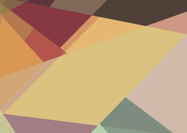 Soyut hesaplama rengi Polygones arkaplan çizimi