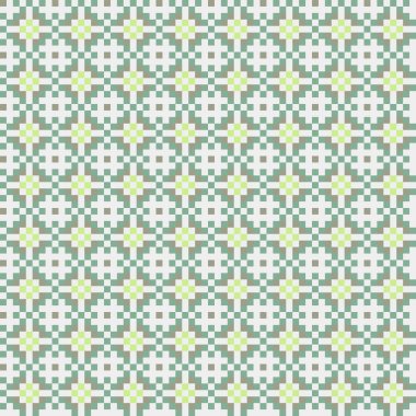 Soyut çapraz desenli üretken hesaplama sanatı çizimi