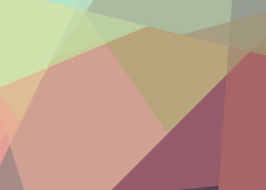 Soyut hesaplama rengi Polygones arkaplan çizimi