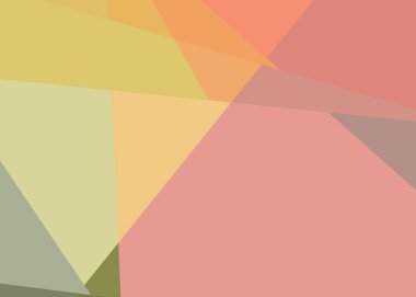 Soyut hesaplama rengi Polygones arkaplan çizimi