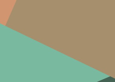 Soyut hesaplama rengi Polygones arkaplan çizimi