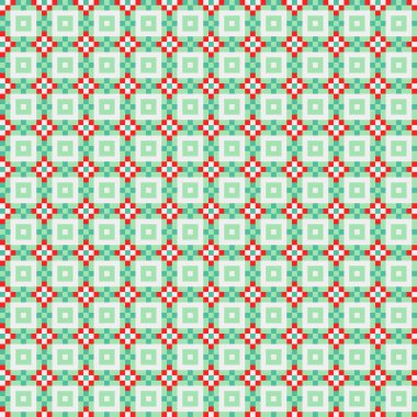 Soyut çapraz desenli üretken hesaplama sanatı çizimi