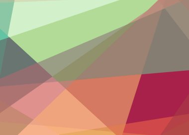 Soyut hesaplama rengi Polygones arkaplan çizimi