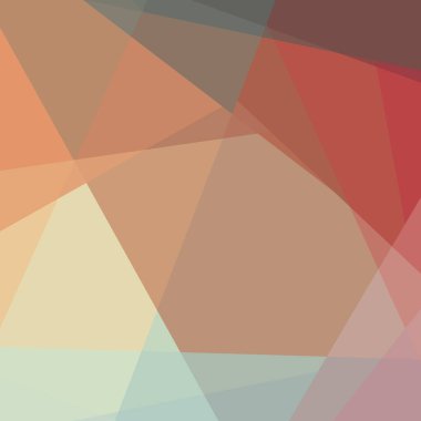 Soyut hesaplama rengi Polygones arkaplan çizimi