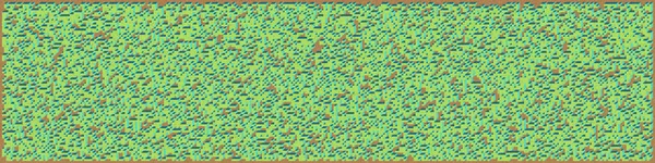 Edward Zajec 'in 1971' deki Il Cubo 'sunun uygulanması. Esasen 8 taştan oluşan bir Truchet fayans seti ve yerleştirme sanatı illüstrasyonu için kurallar