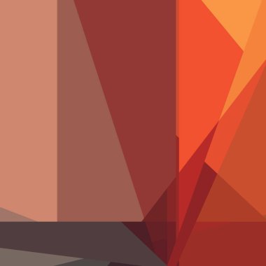 Soyut hesaplama rengi Polygones arkaplan çizimi