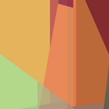 Soyut hesaplama rengi Polygones arkaplan çizimi