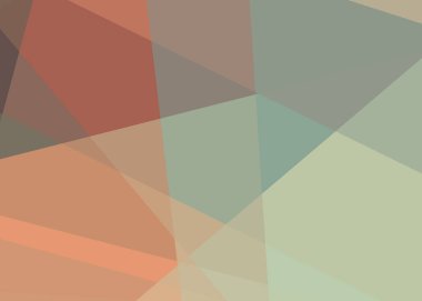 Soyut hesaplama rengi Polygones arkaplan çizimi