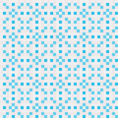 Soyut çapraz desenli üretken hesaplama sanatı çizimi