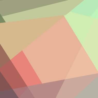 Soyut hesaplama rengi Polygones arkaplan çizimi