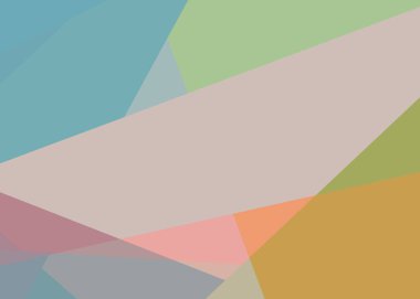 Soyut hesaplama rengi Polygones arkaplan çizimi