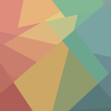 Soyut hesaplama rengi Polygones arkaplan çizimi