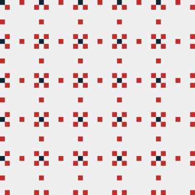 Soyut çapraz desenli üretken hesaplama sanatı çizimi